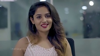 Young And Gorgeous Girl Assists Filmmaker (In Tamil)