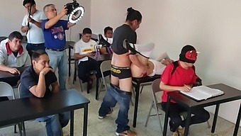 The Making Of A Schoolgirl-Themed Adult Film With High-Quality Footage