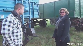 A German Granny Enjoys Younger Men With Big Cocks