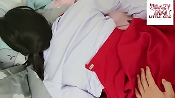 Thai College Student In Uniform Has Steamy Sex With Boyfriend In Dorm Room
