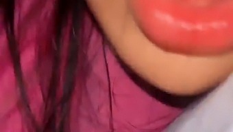 Seduced By My Partner'S Sweet Voice And Dirty Talk As She Takes My Cock