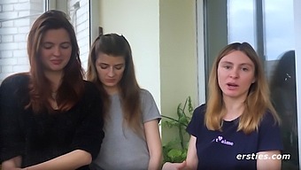 Three Partners Engage In Steamy Lesbian Intimacy After A Passionate Threesome