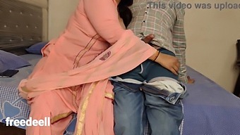 Indian Mom Gets Frisky And Naughty