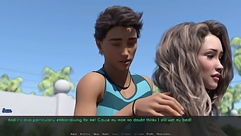 Sunbathing And Seduction With Sam In A Taboo 3d Game